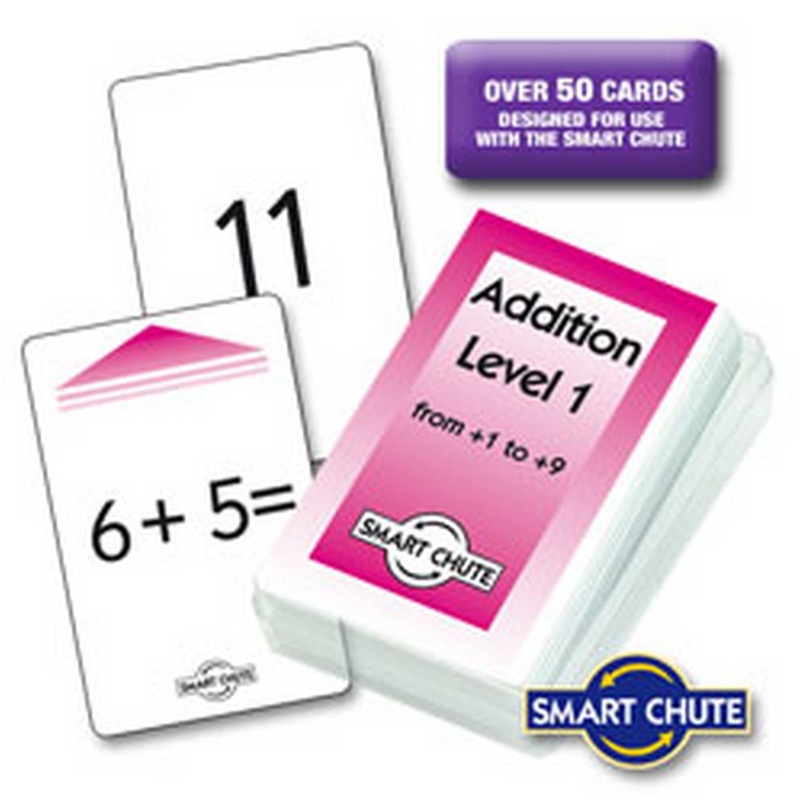 Addition Facts Chute Cards  Level 1