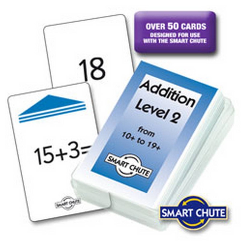 Addition Facts Chute Cards  Level 2
