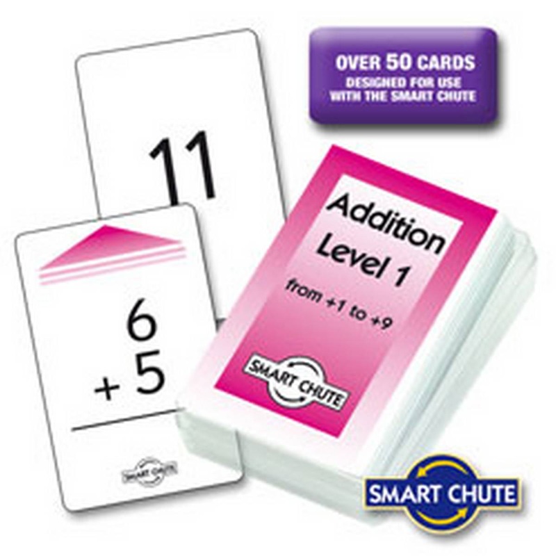 Addition Facts Chute Cards  Vertical Sums
