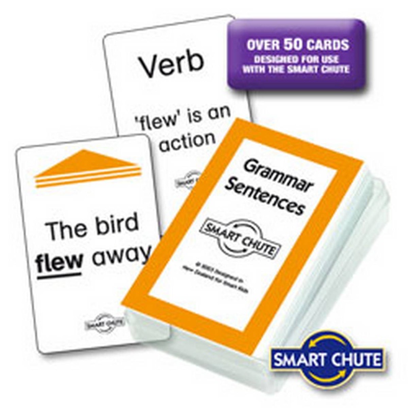 Grammar Sentences Chute Cards