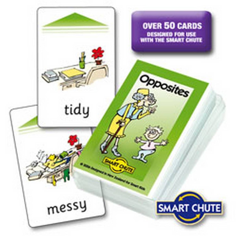 Opposites Chute Cards