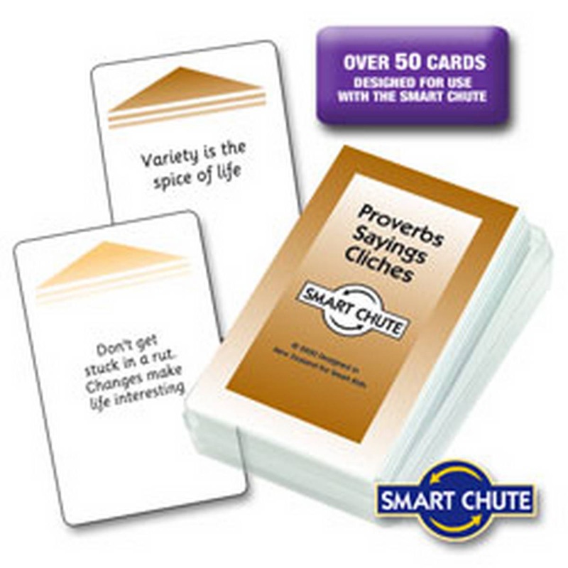 Proverbs, Sayings and Cliches Chute Cards