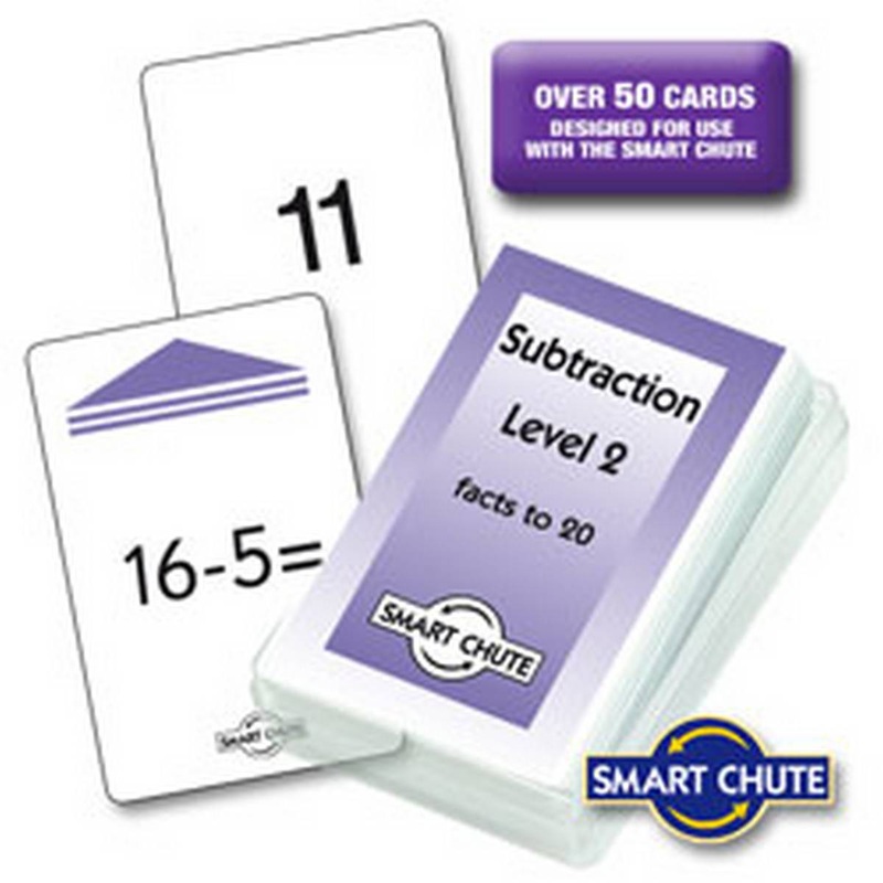 Subtraction Facts Chute Cards  Level 2