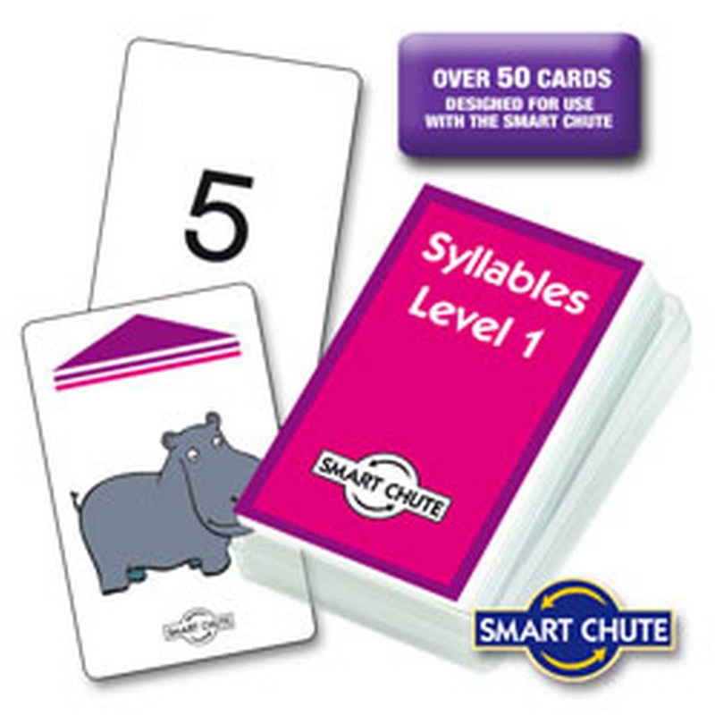 Syllables Chute Cards  Level 1