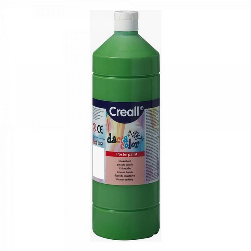 Creall 1 litre Bottle Poster Paint  Green