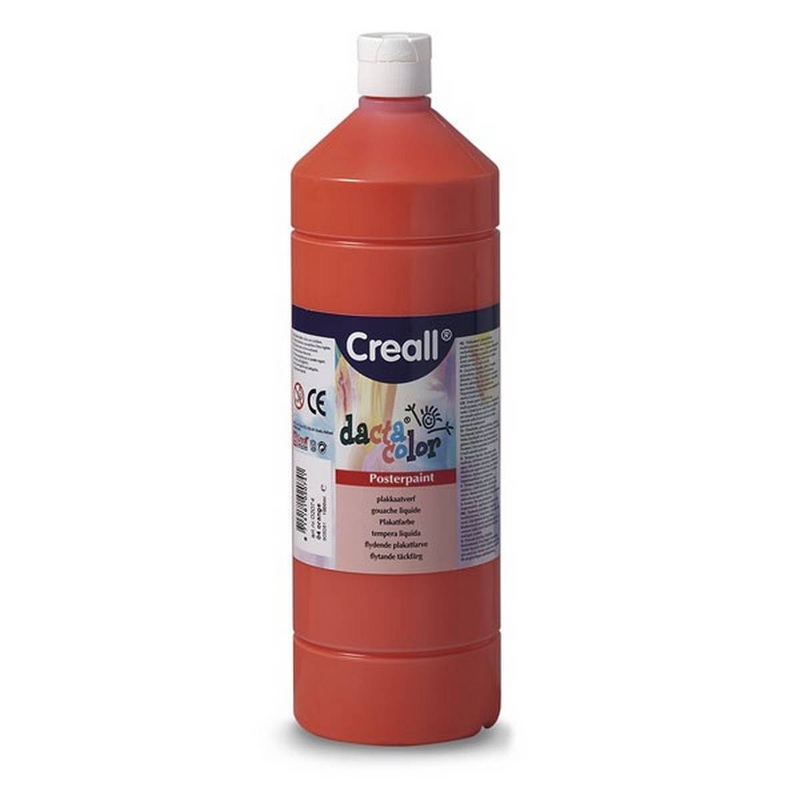 Creall 1 litre Bottle Poster Paint  Orange