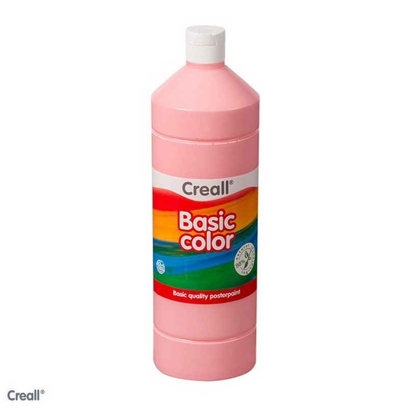 Creall 1 litre Bottle Poster Paint  Pink
