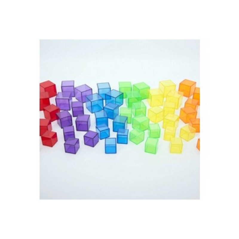 Translucent Cube Set  Pack of 54