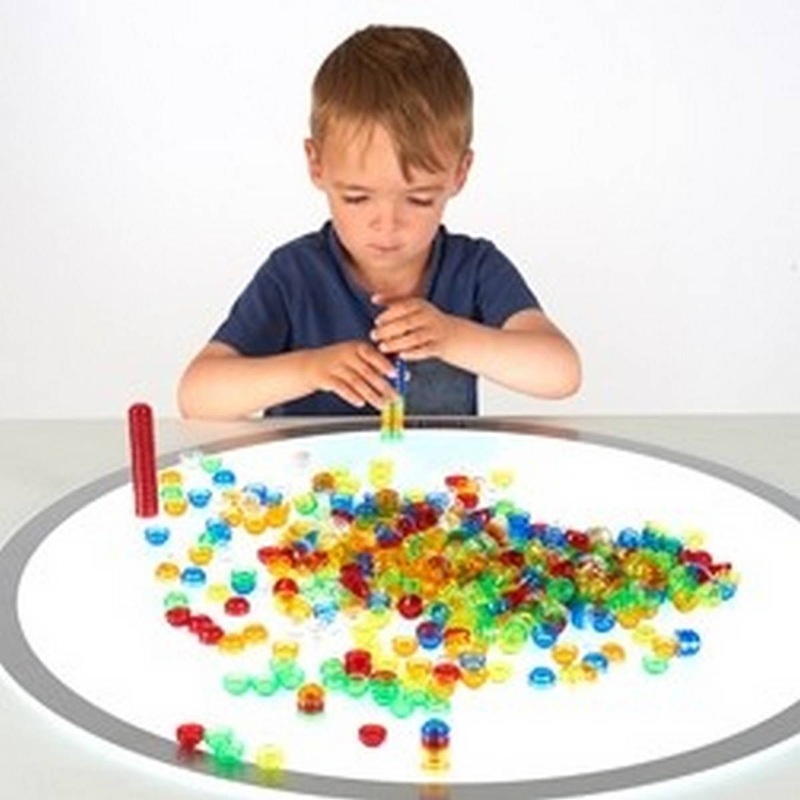 Translucent Stackable Counters  Pack of 500