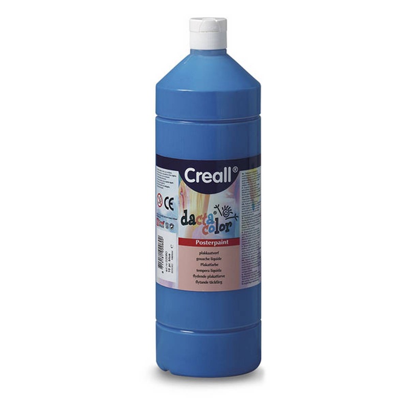Creall 1 litre Bottle Poster Paint  Blue