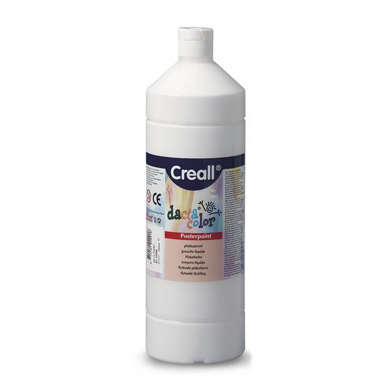 Creall 1 litre Bottle Poster Paint  White