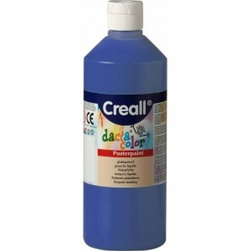 Creall 500ml Bottle Poster Paint  Blue