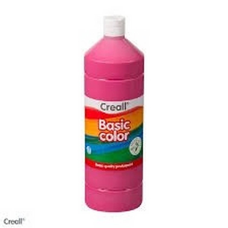 Creall 500ml Bottle Poster Paint  Hot Pink