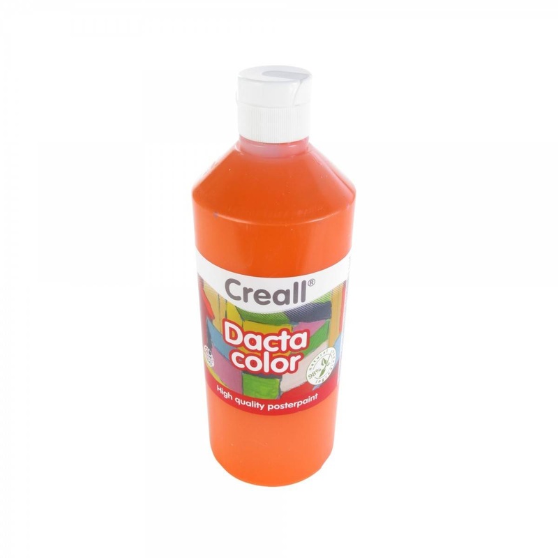 Creall 500ml Bottle Poster Paint  Orange
