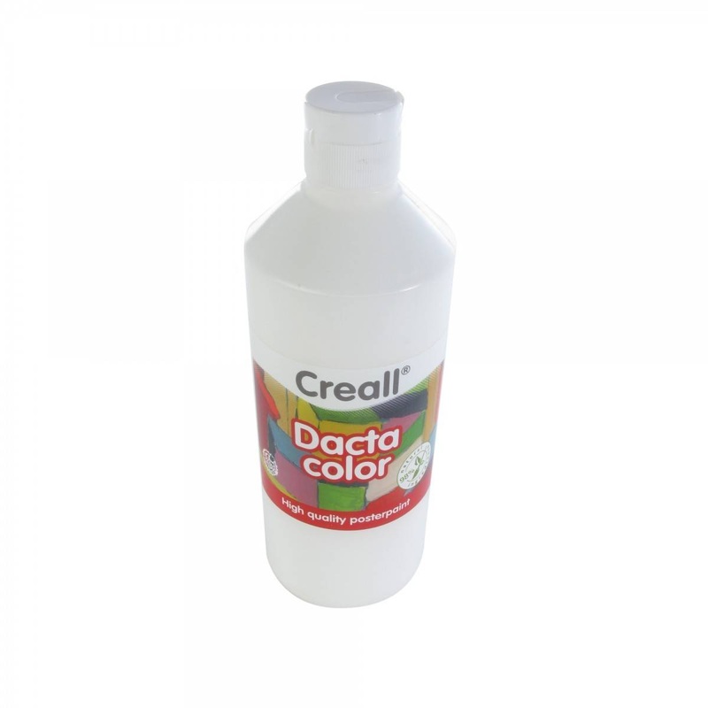 Creall 500ml Bottle Poster Paint  White