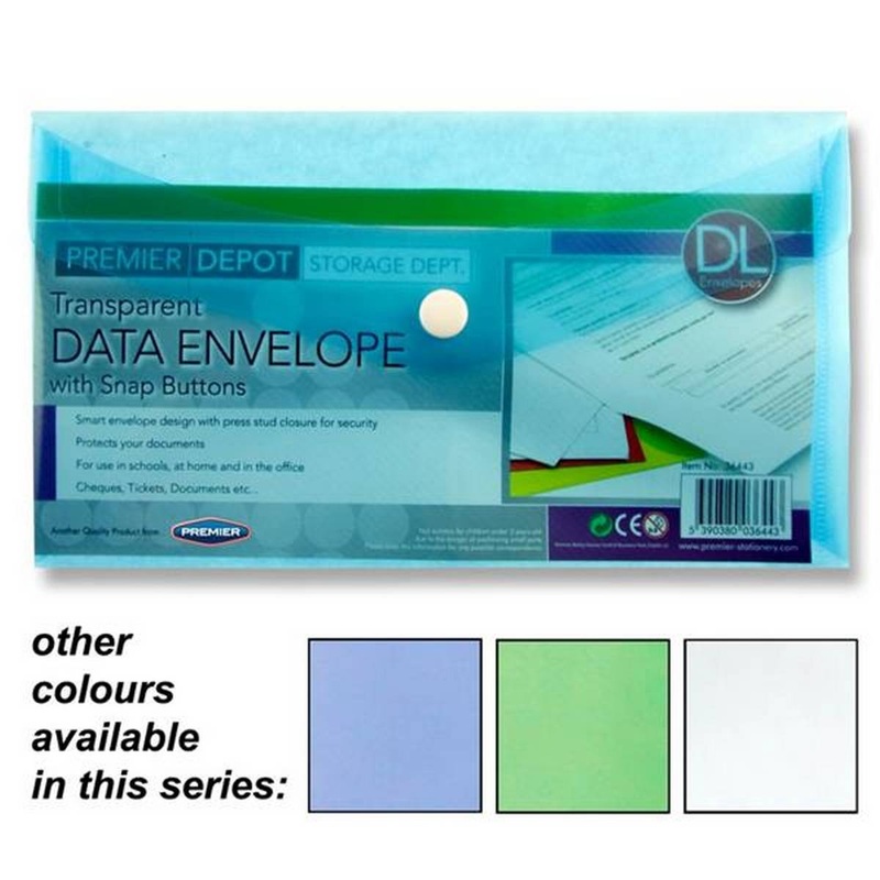 Premier Office DL Size Button Wallet