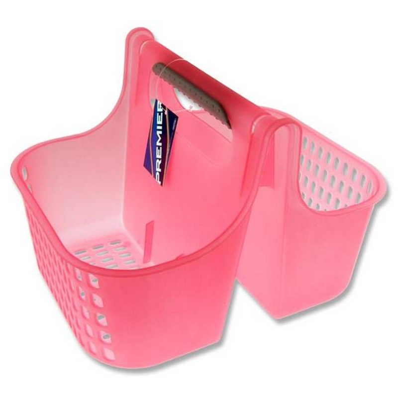 **Multifunctional Storage Caddy Basket  Pink