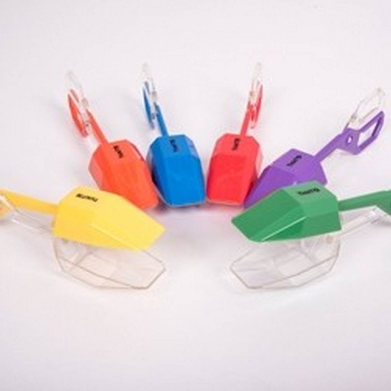 Rainbow Tongs Pack of 6