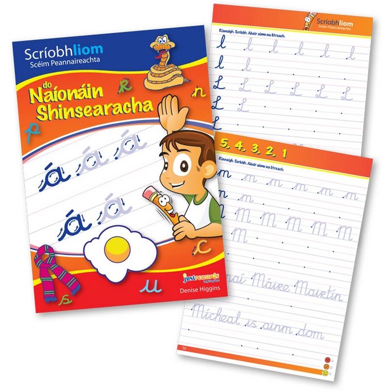 Scrobh Liom do Naonin Shinsearacha (Book & Practice Copy Set)