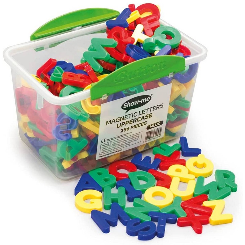 Show-me Magnetic Upper Case Letters (Pack of 286)