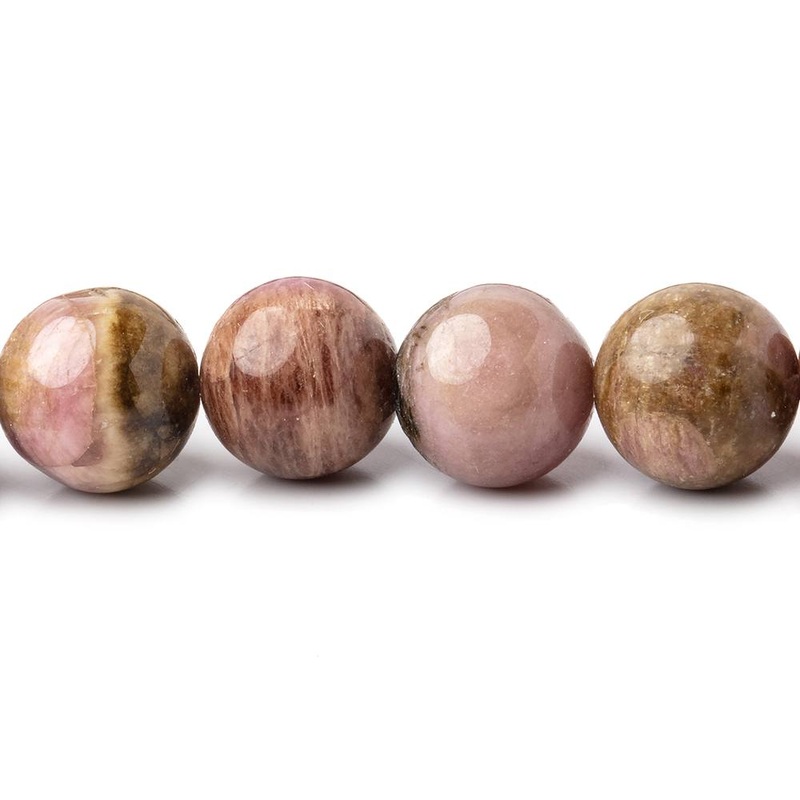 9-11mm Multi Color Tourmaline Plain Round Beads 18 inch 45 pieces AA (ONLINE ORDER ONLY)