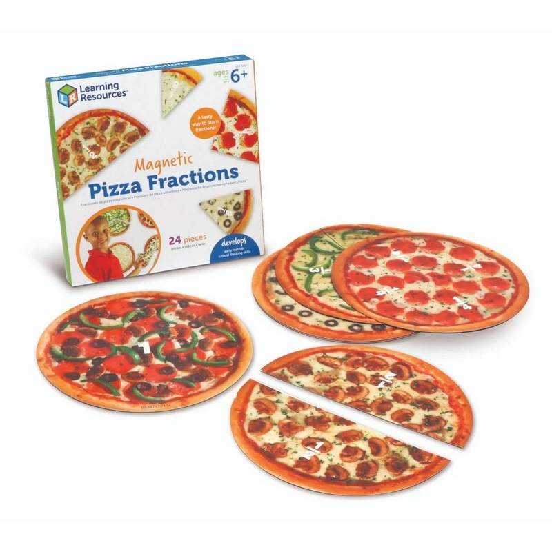 Learning Resources Magnetic Pizza Fractions