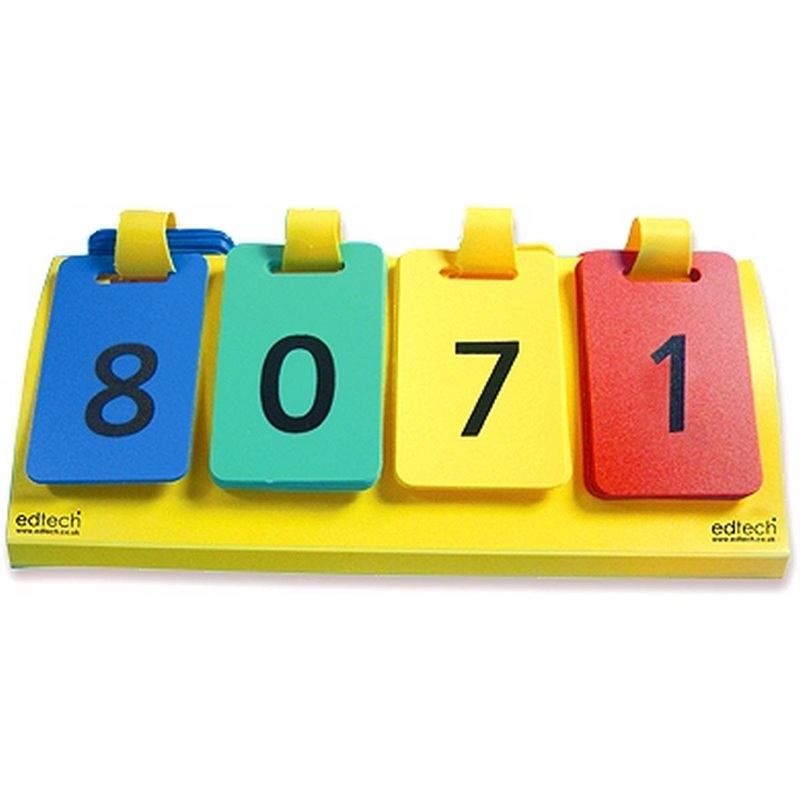 Pupil Place Value Number Flips T.H.T.U. (Set of 5)