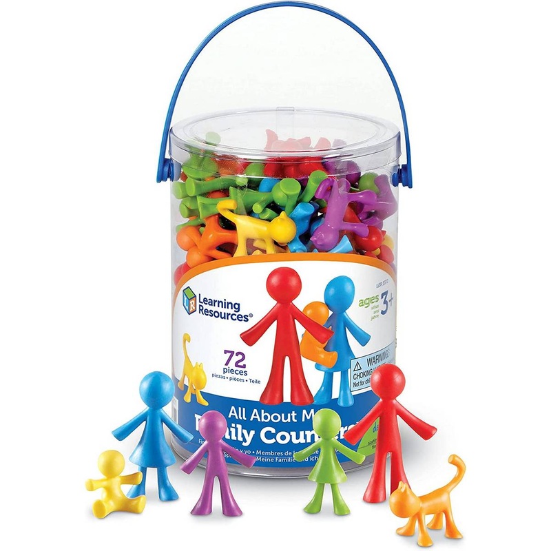 Learning Resources All About Me  Family Counters Set of 72