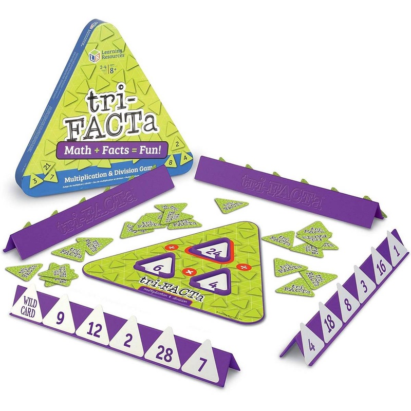 Learning Resources Tri-FACTa Multiplication and Division Maths Game