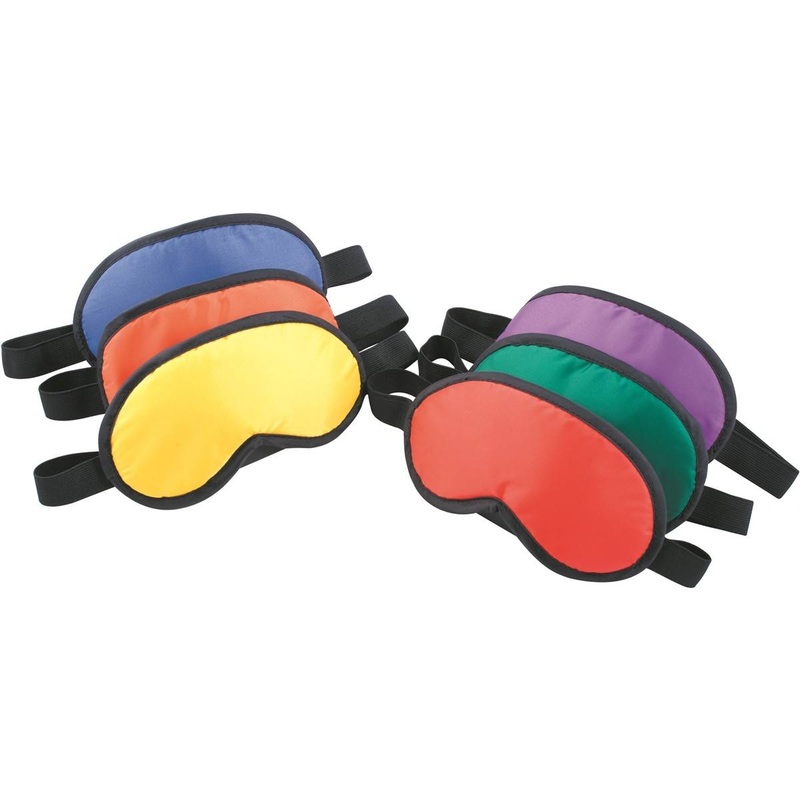 Set of 6 Coloured Blindfolds