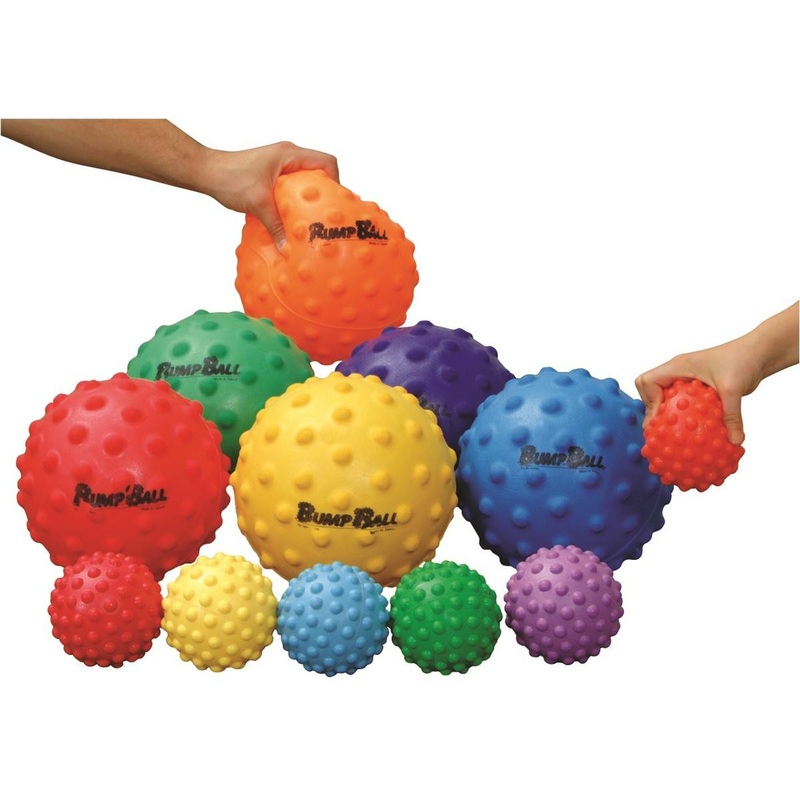 Set of 6 Slomo Bump Balls 18cm