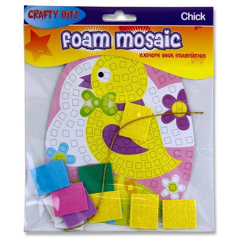 Crafty Bitz Foam Mosaic  Chick