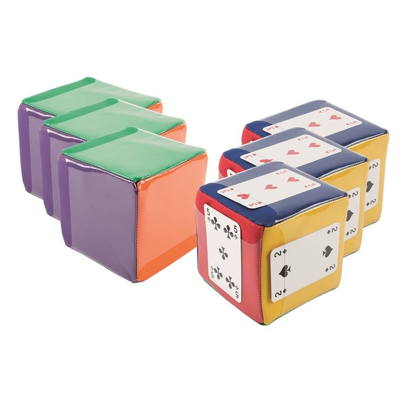 Mini Move Cubes 10cm  Set of 6