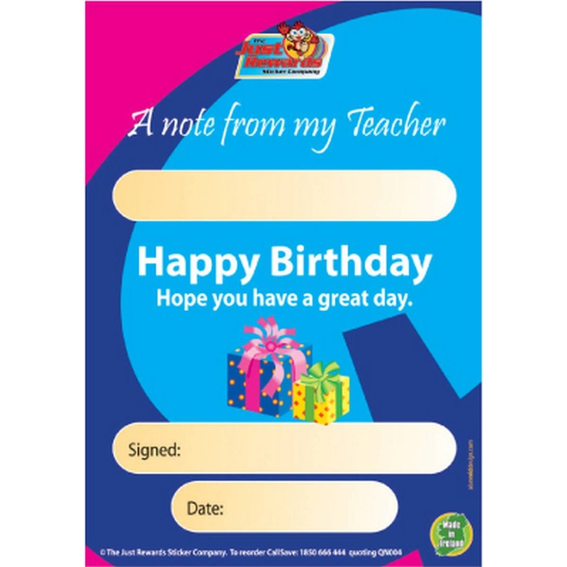 Happy Birthday Praise Pad