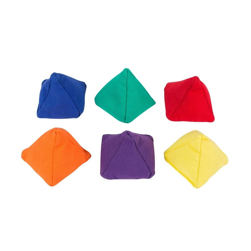 Pyramid Beanbags Set of 6