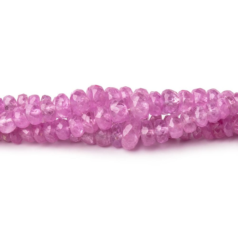 2.5-6mm Burmese Ruby Faceted Rondelle Beads 16 inch 180 pieces (ONLINE ORDER ONLY)