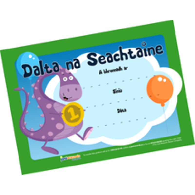 Dalta na Seachtaine Certificates