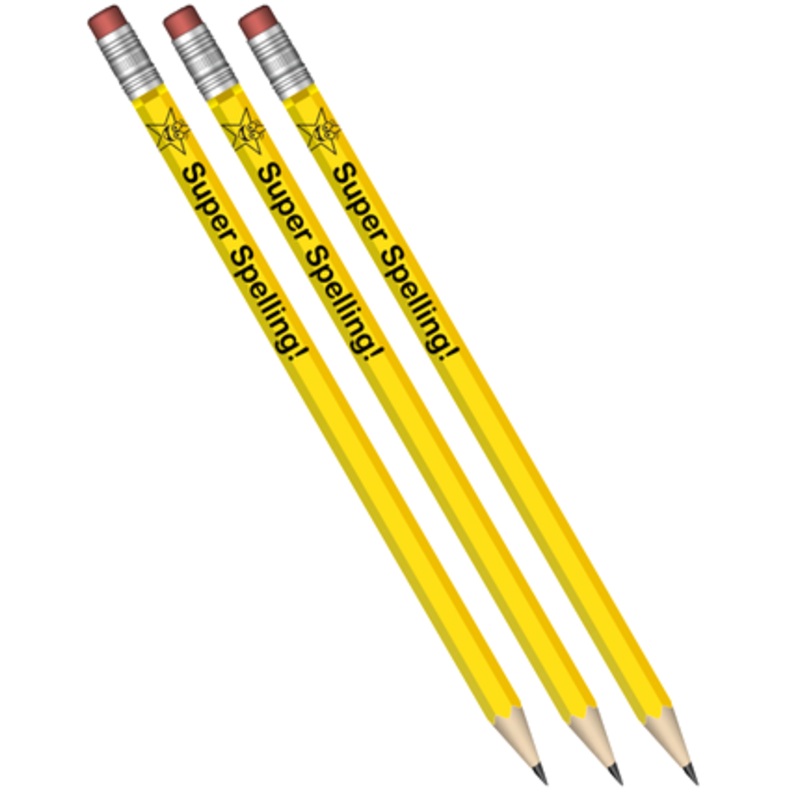 Super Spelling! Praise Pencils (Pack of 10)