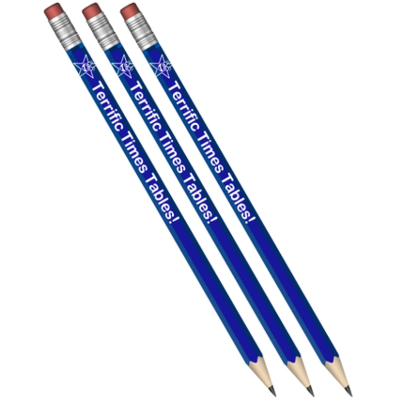Terrific Times Tables! Praise Pencils (Pack of 10)