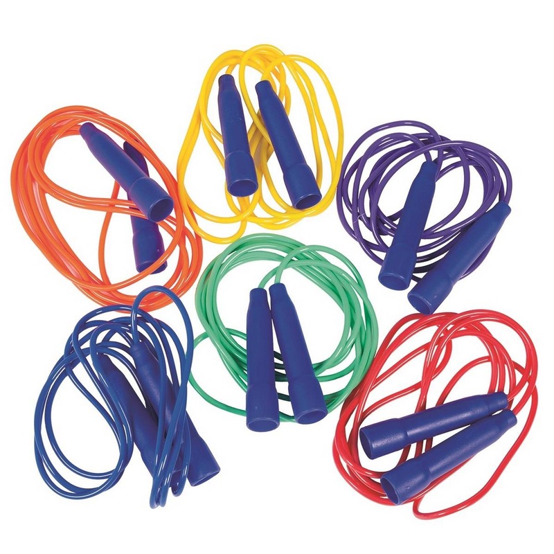 Set of 6 Gradestuff Jump Ropes 215cm