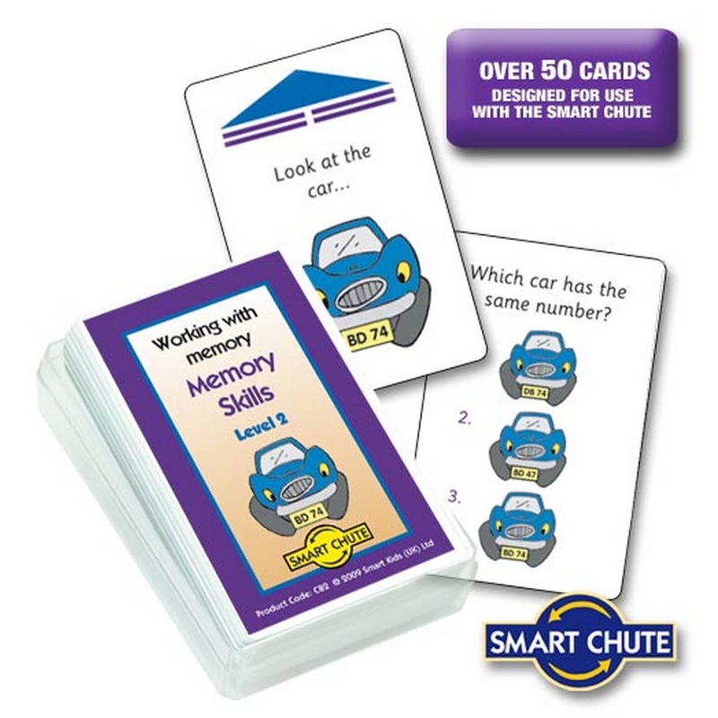 Memory Skills Chute Cards Level 2
