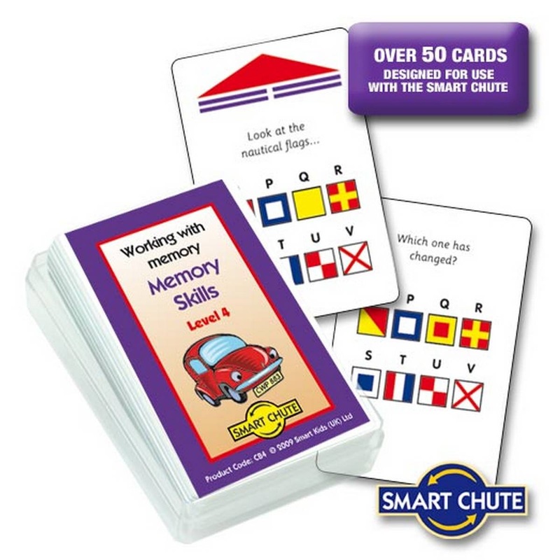 Memory Skills Chute Cards Level 4
