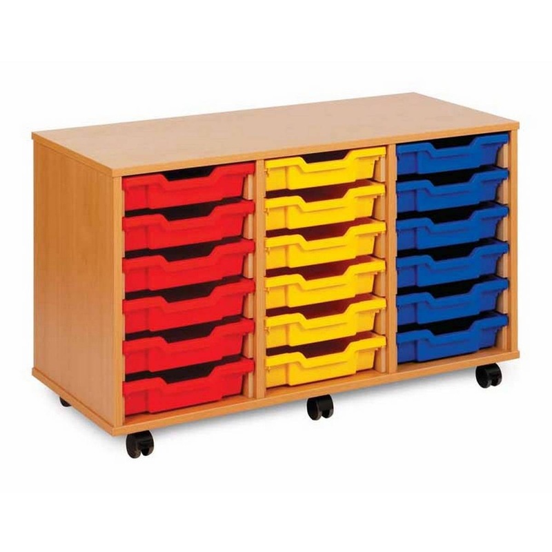 18 Shallow Tray Unit Coloured