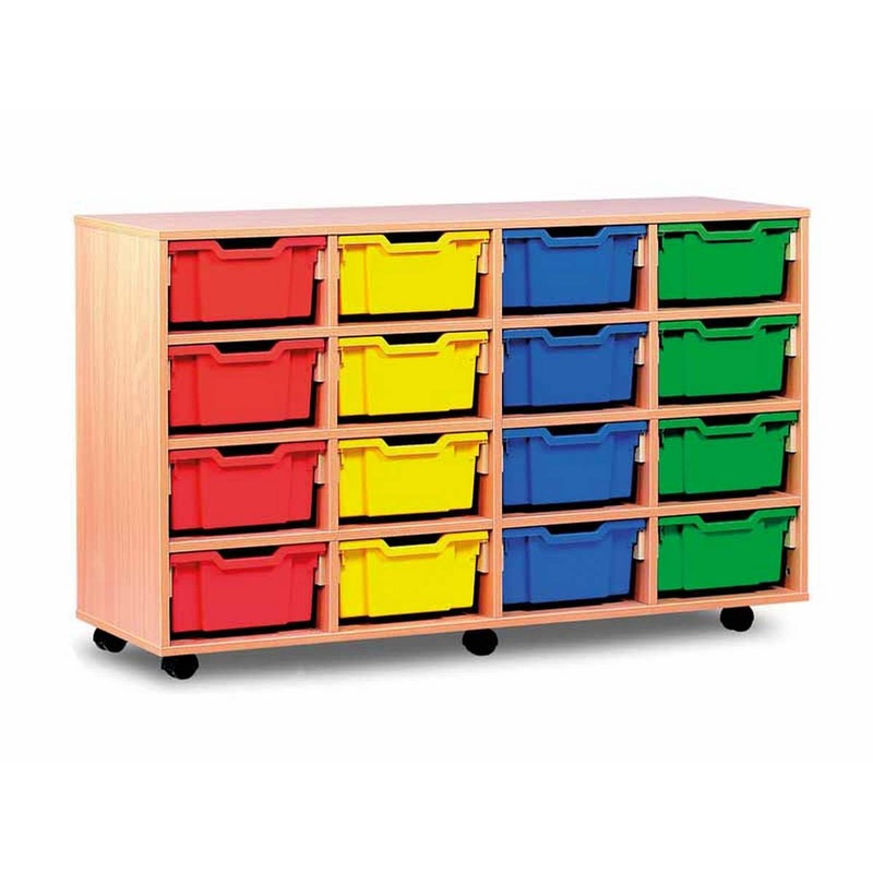 24 Shallow Tray Unit Coloured