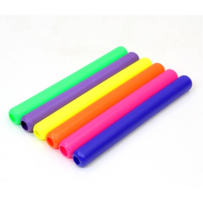 Junior Relay Batons  Set of 6 colours