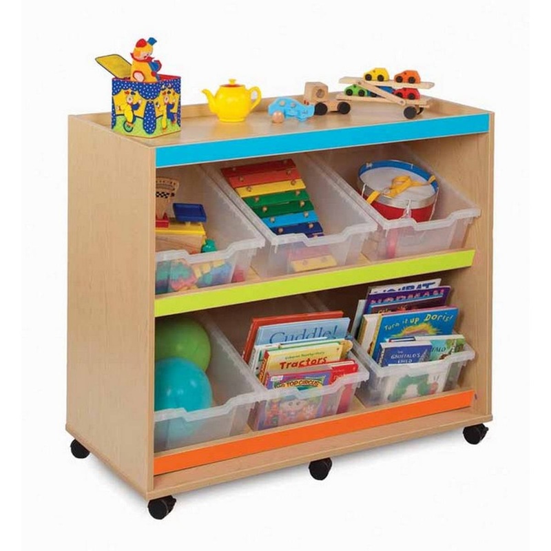 Monarch Bubblegum Angled Tray Unit with 6 Deep Trays