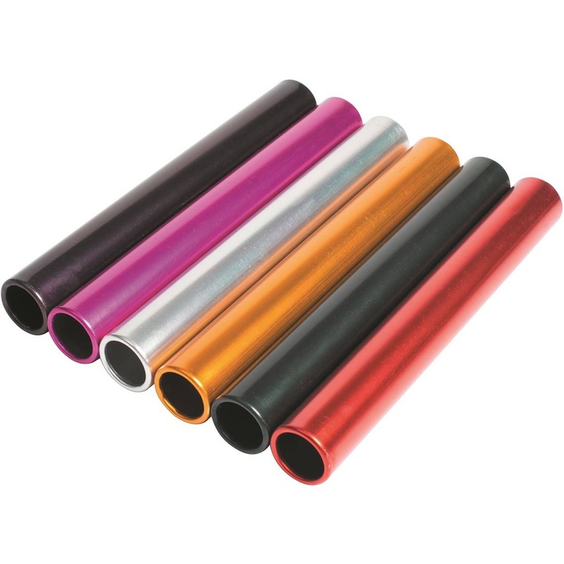 Aluminium Relay Batons  Set of 6 colours