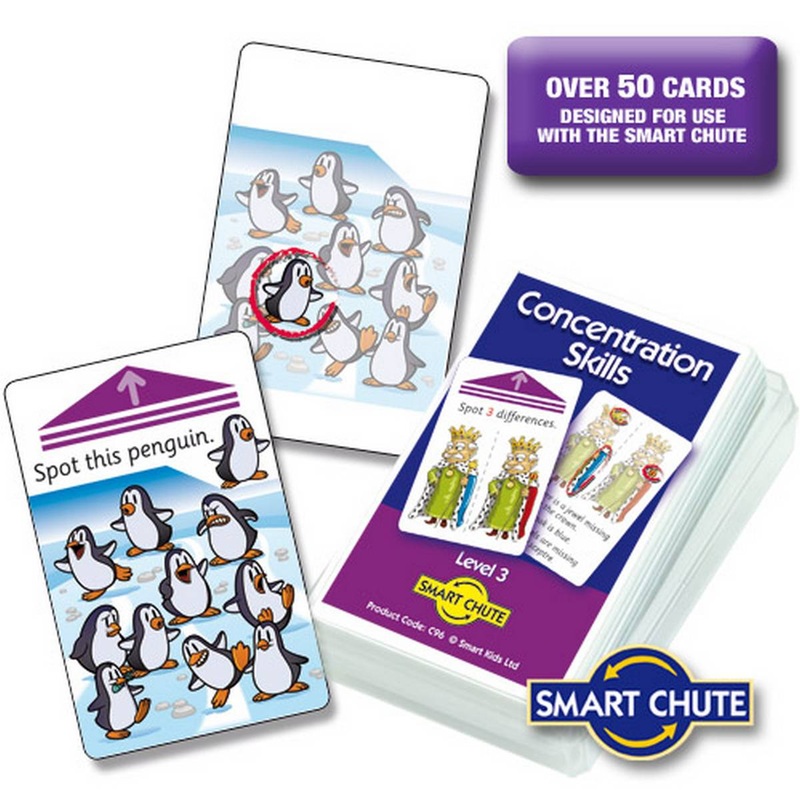 Concentration Skills Level 3 Chute Cards