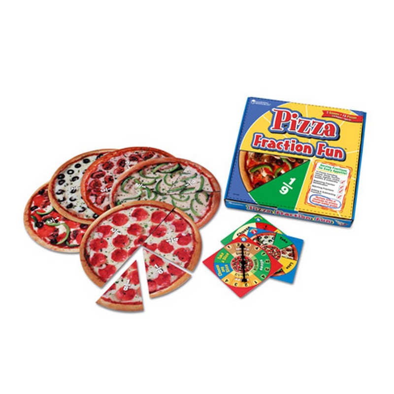 Learning Resources Pizza Fraction Fun Game