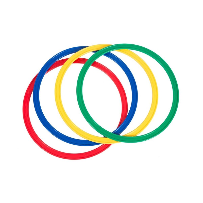 Set of 4 Flat Rings 60cm